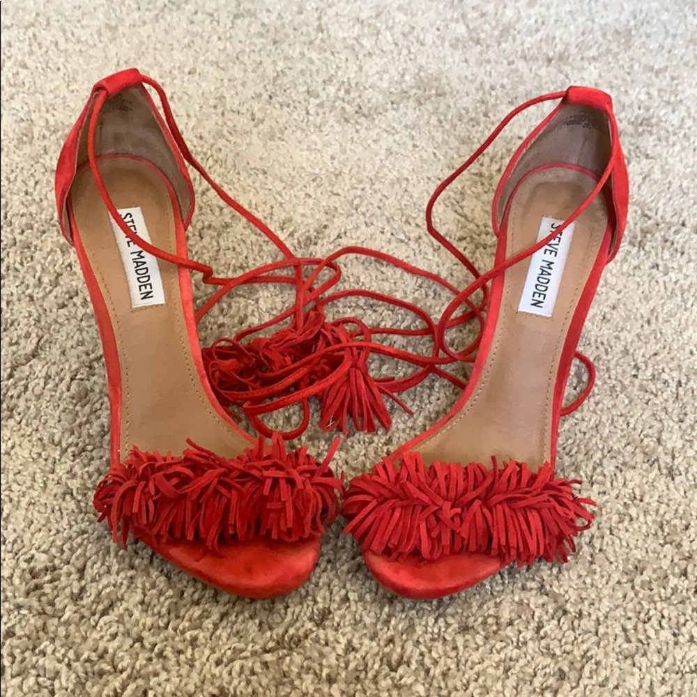 Steve Madden Lace-Up Stiletto High Heel